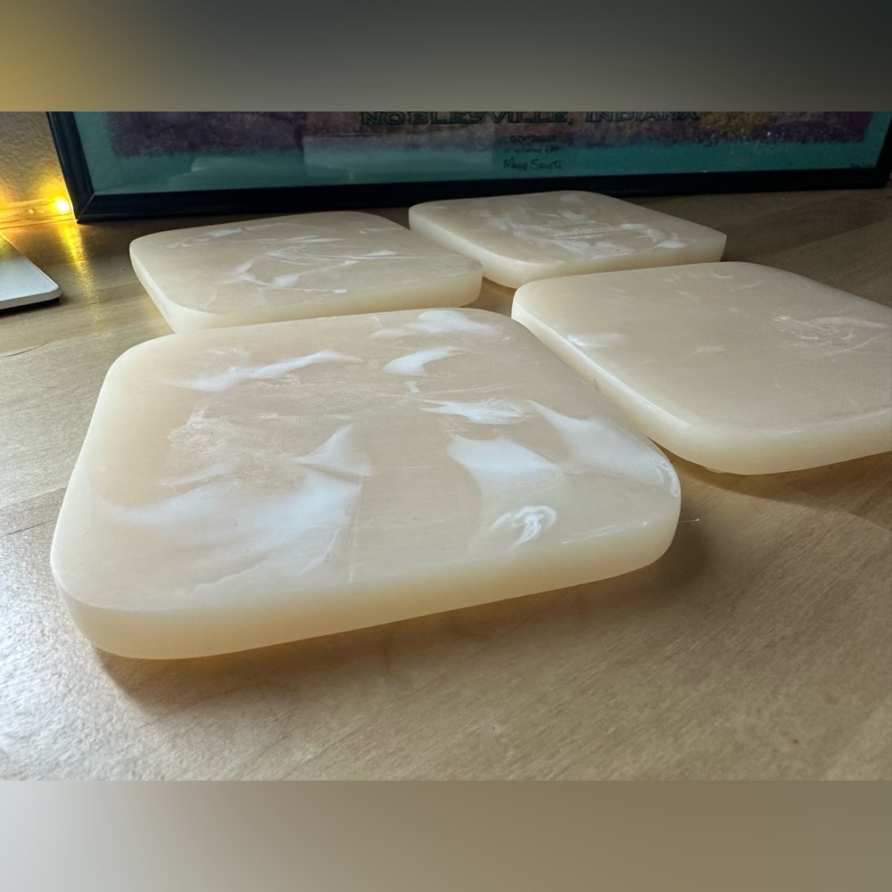 Hard Resin Drink Coasters